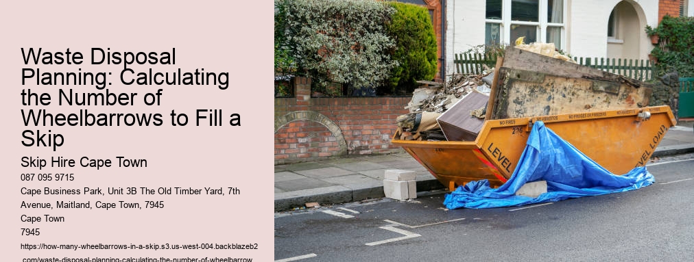Waste Disposal Planning: Calculating the Number of Wheelbarrows to Fill a Skip